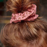 Rose in April - CHOUCHOU Haargummi • Mini - Leopard Pink - ROSA ECK Concept Store