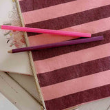 Rose in April - LILI Handtasche | Burgundy / Flamingo - Beutel - ROSA ECK -