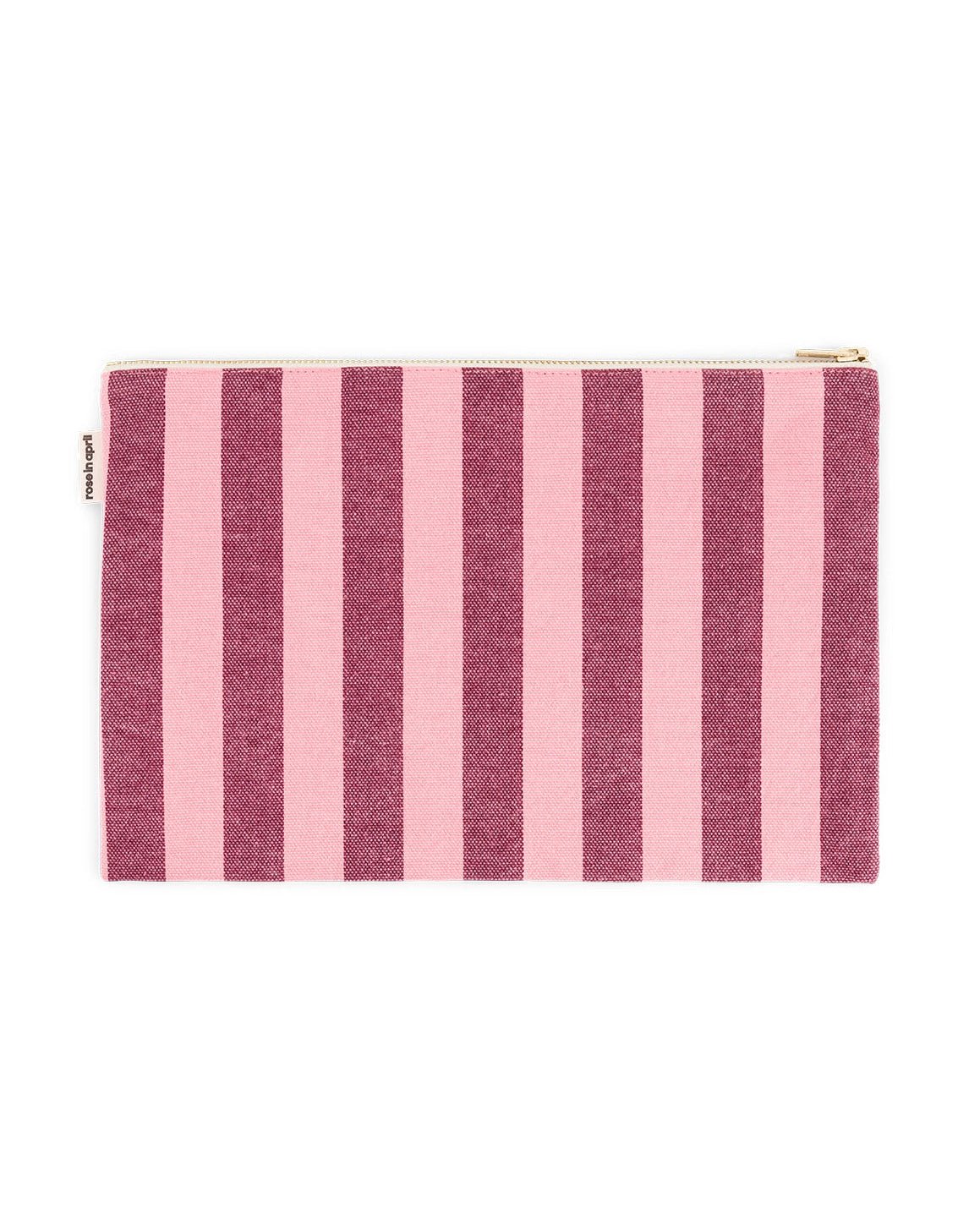 Rose in April - LILI Handtasche | Burgundy / Flamingo - Beutel - ROSA ECK -