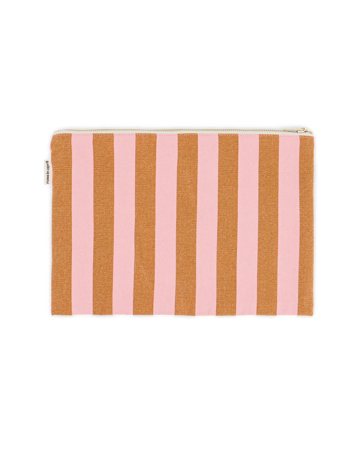 Rose in April - LILI Handtasche | Caramel / Strawberry - Beutel - ROSA ECK -