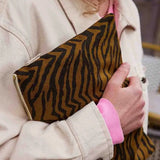 Rose in April - LILI Handtasche | Zebra Tapenade Black - ROSA ECK Concept Store