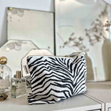 Rose in April - LILI Handtasche | Zebre Greige / Black - Beutel - ROSA ECK -