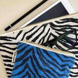 Rose in April - LILI Handtasche | Zebre Greige / Black - Beutel - ROSA ECK -