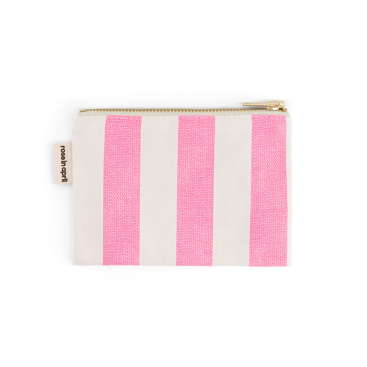 Rose in April - MARIE Mini - Beutel | Streifen Neonpink - ROSA ECK - Pink, Rosa,
