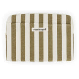 Rose in April - OCTAVE Laptoptasche (13/14 Zoll) • Streifen Olivgrün/Beige - ROSA ECK Concept Store