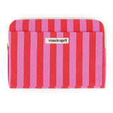 Rose in April - OCTAVE Laptoptasche (13/14 Zoll) • Stripes Orchid Red - Laptoptasche - ROSA ECK Concept Store