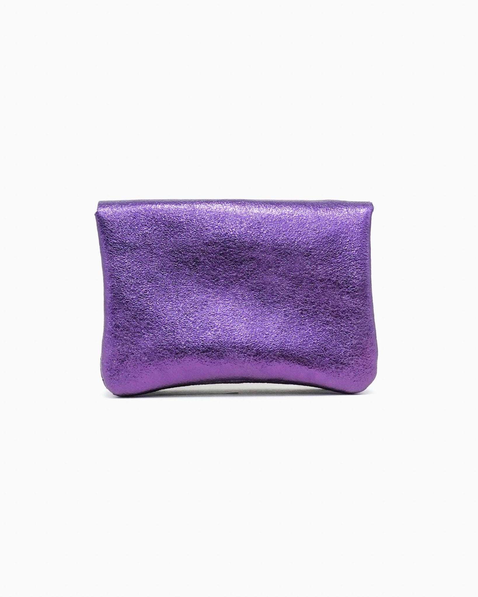 Royal Marais - Geldbeutel aus metallischem Leder | Violett - ROSA ECK - Geldbörse, Lila,