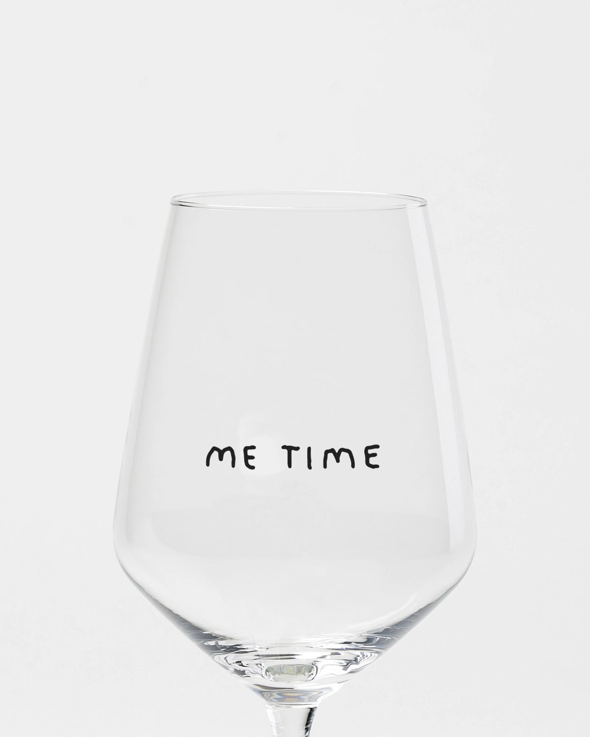 selekkt - ME TIME Weinglas mit Spruch - Trinkglas - ROSA ECK Concept Store