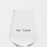 selekkt - ME TIME Weinglas mit Spruch - Trinkglas - ROSA ECK Concept Store