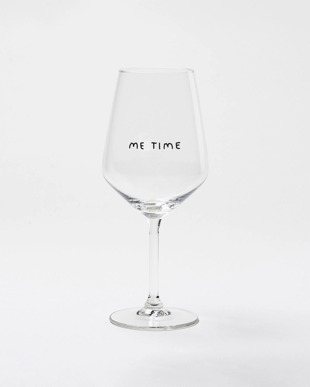 selekkt - ME TIME Weinglas mit Spruch - Trinkglas - ROSA ECK Concept Store