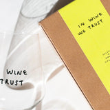 selekkt - WINE NOT? Weinglas mit Spruch - Trinkglas - ROSA ECK Concept Store