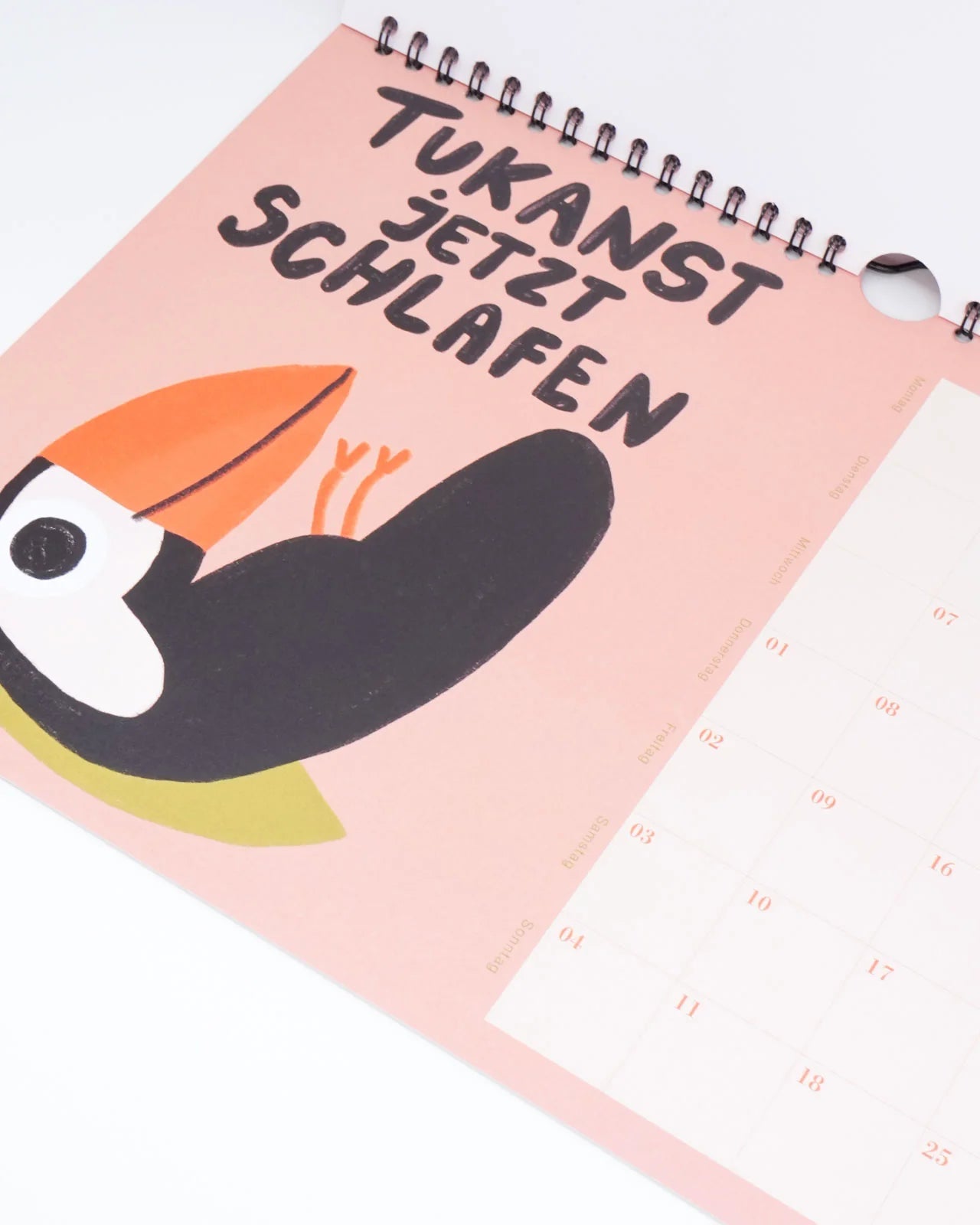 Slinga Illustration - Der Faule Kalender (2026) - Kalender - ROSA ECK Concept Store