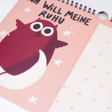 Slinga Illustration - Der Faule Kalender (2026) - Kalender - ROSA ECK Concept Store
