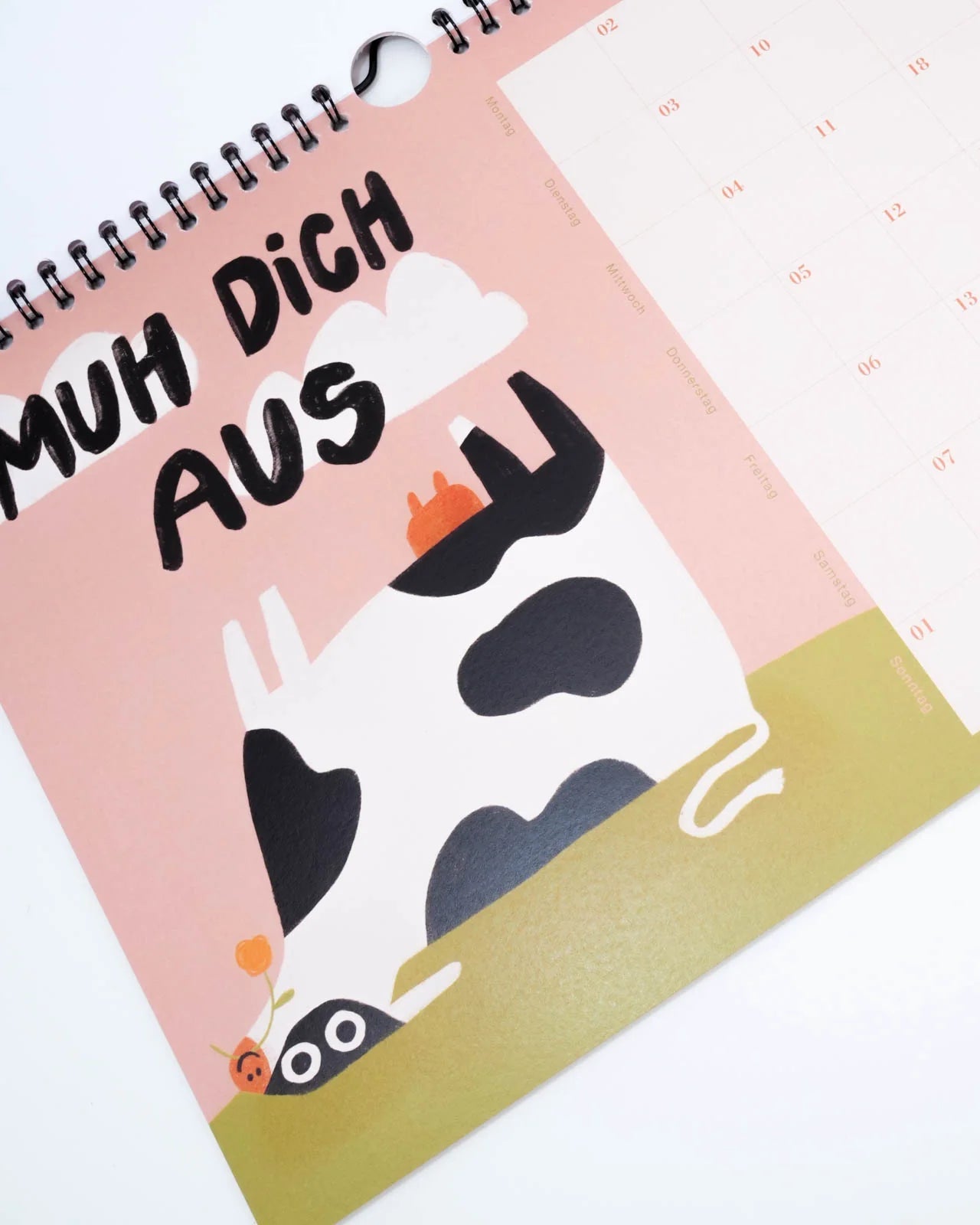 Slinga Illustration - Der Faule Kalender (2026) - Kalender - ROSA ECK Concept Store