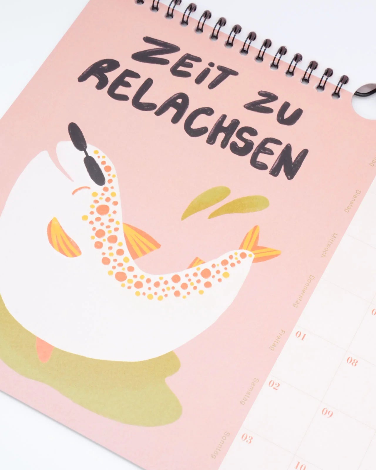 Slinga Illustration - Der Faule Kalender (2026) - Kalender - ROSA ECK Concept Store