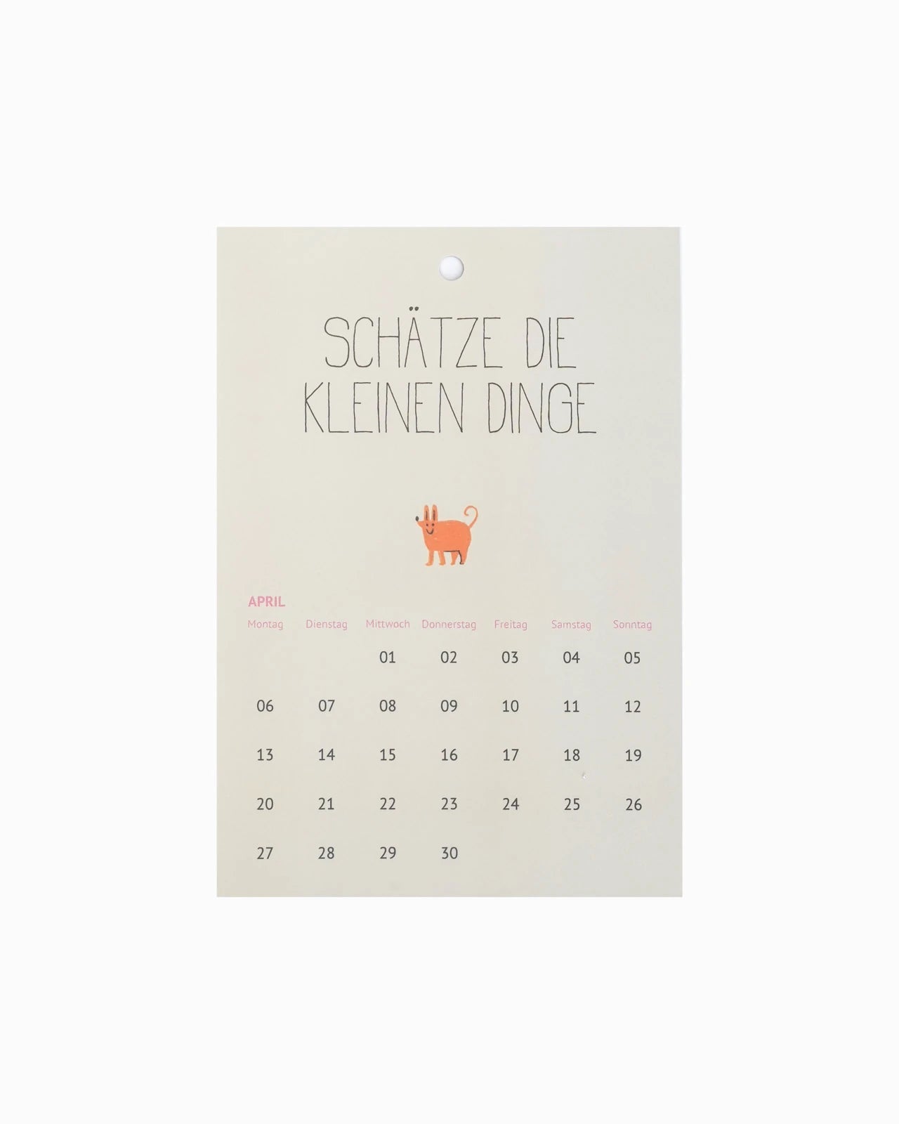 Slinga Illustration - Der Liebe Kleine Hunde Kalender (2026) - Kalender - ROSA ECK Concept Store