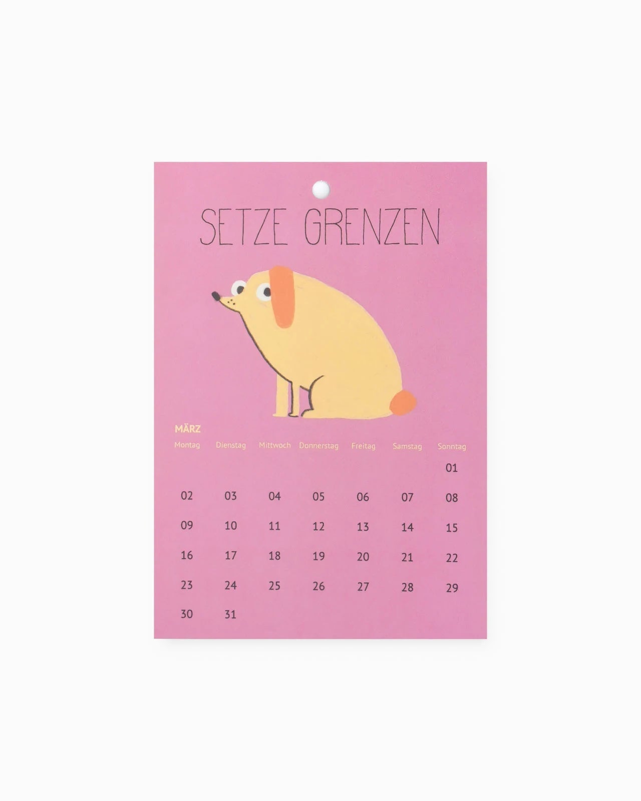 Slinga Illustration - Der Liebe Kleine Hunde Kalender (2026) - Kalender - ROSA ECK Concept Store