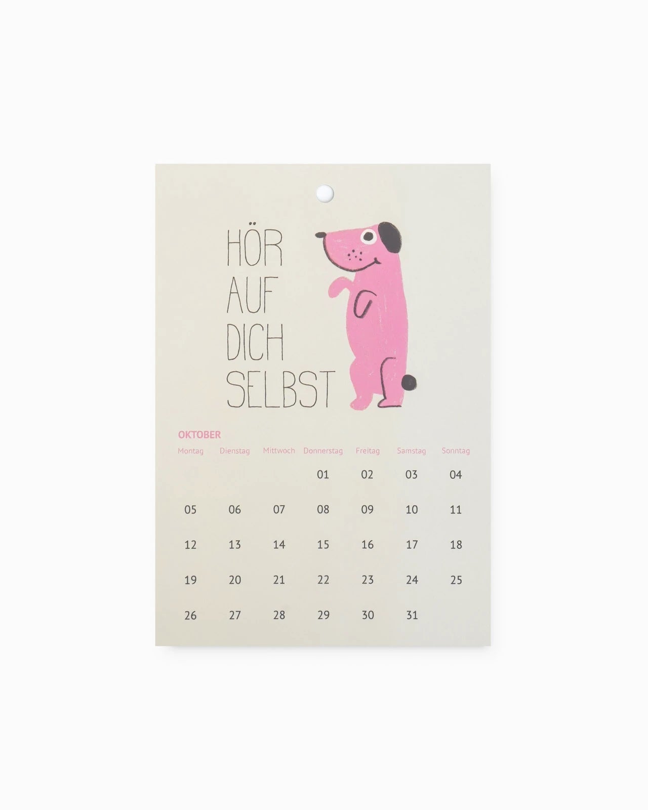 Slinga Illustration - Der Liebe Kleine Hunde Kalender (2026) - Kalender - ROSA ECK Concept Store