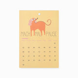 Slinga Illustration - Der Liebe Kleine Hunde Kalender (2026) - Kalender - ROSA ECK Concept Store