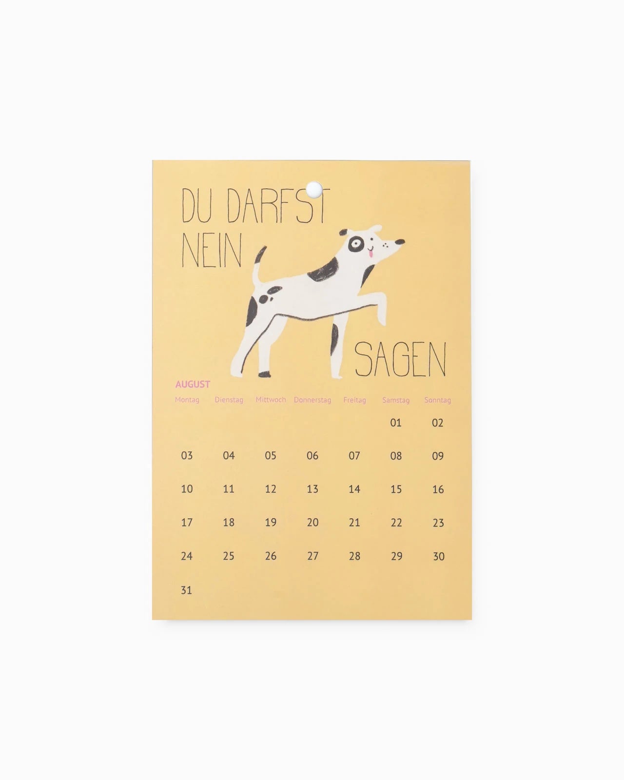 Slinga Illustration - Der Liebe Kleine Hunde Kalender (2026) - Kalender - ROSA ECK Concept Store