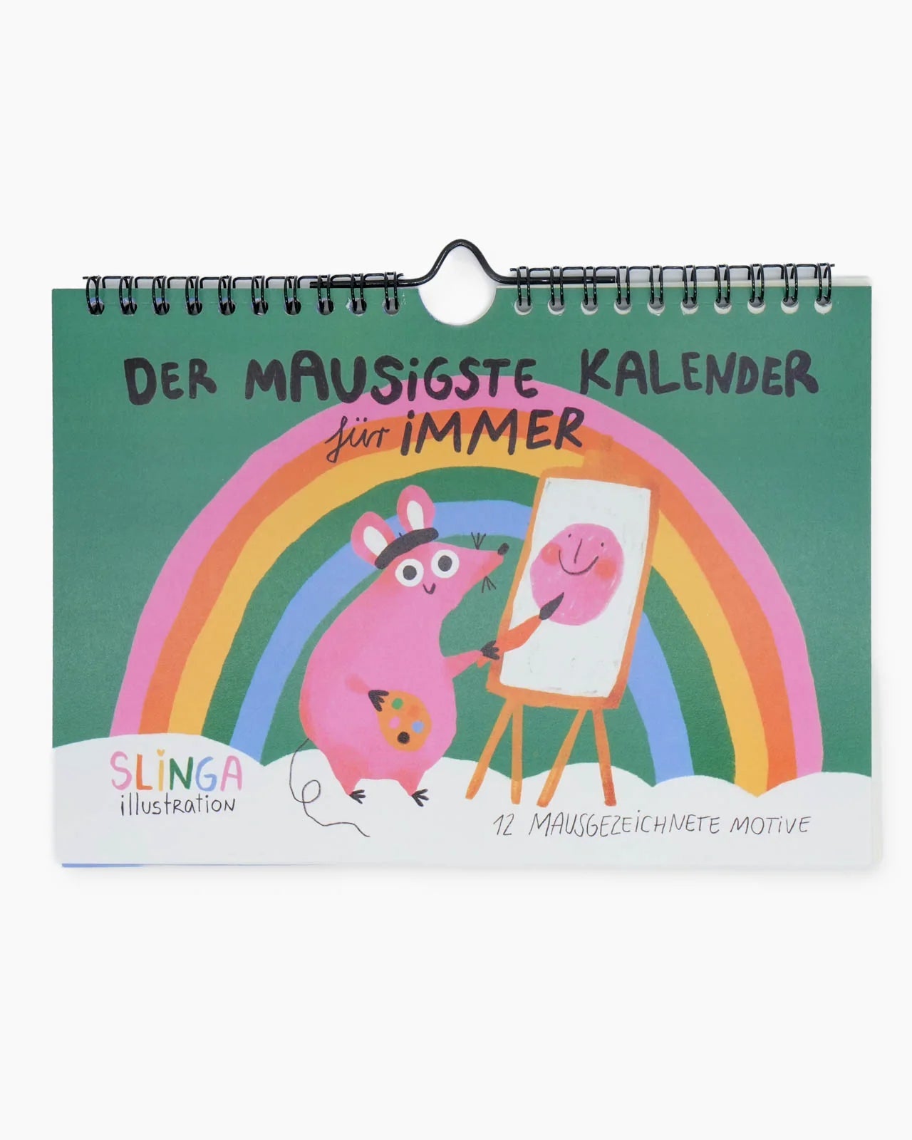 Slinga Illustration - Der Mausigste Kalender - Kalender - ROSA ECK Concept Store