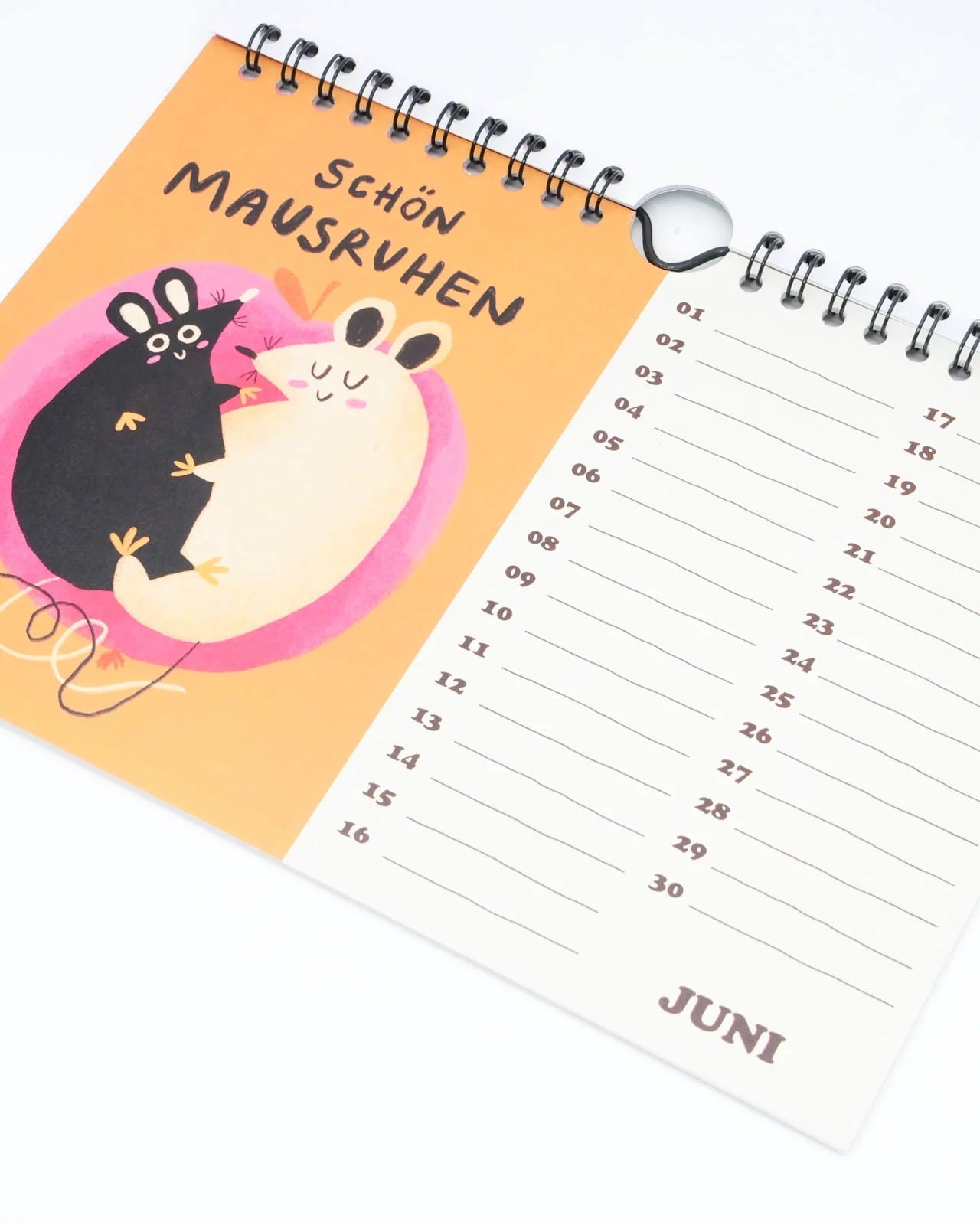 Slinga Illustration - Der Mausigste Kalender - Kalender - ROSA ECK Concept Store