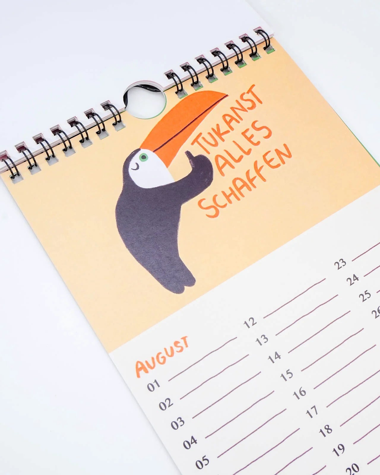 Slinga Illustration - Gans Lieber Vogelkalender - Kalender - ROSA ECK Concept Store