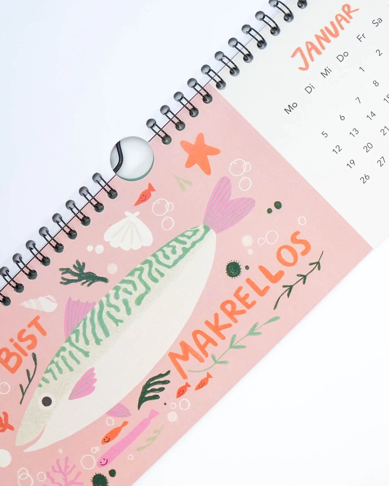 Slinga Illustration - GraFischer Geburtstagskalender (2026) - Kalender - ROSA ECK Concept Store