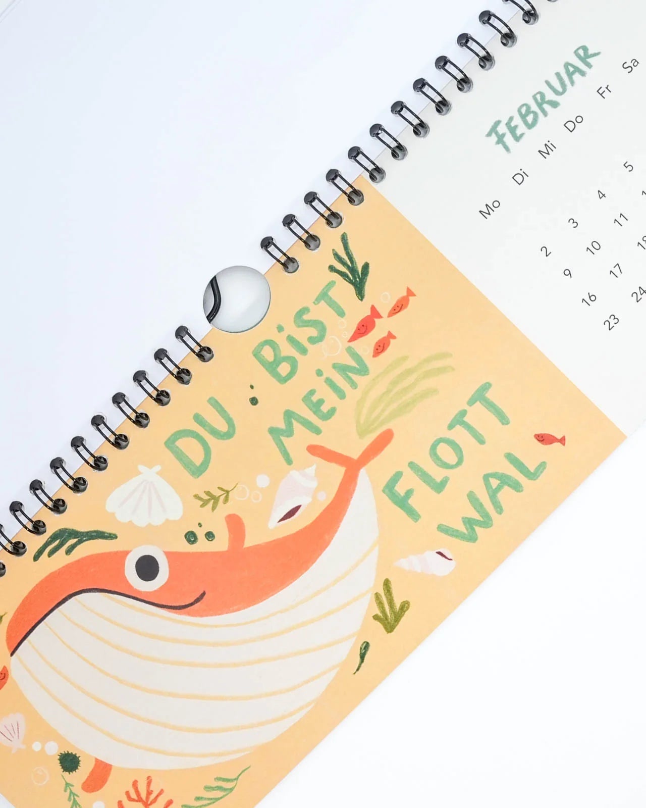 Slinga Illustration - GraFischer Geburtstagskalender (2026) - Kalender - ROSA ECK Concept Store