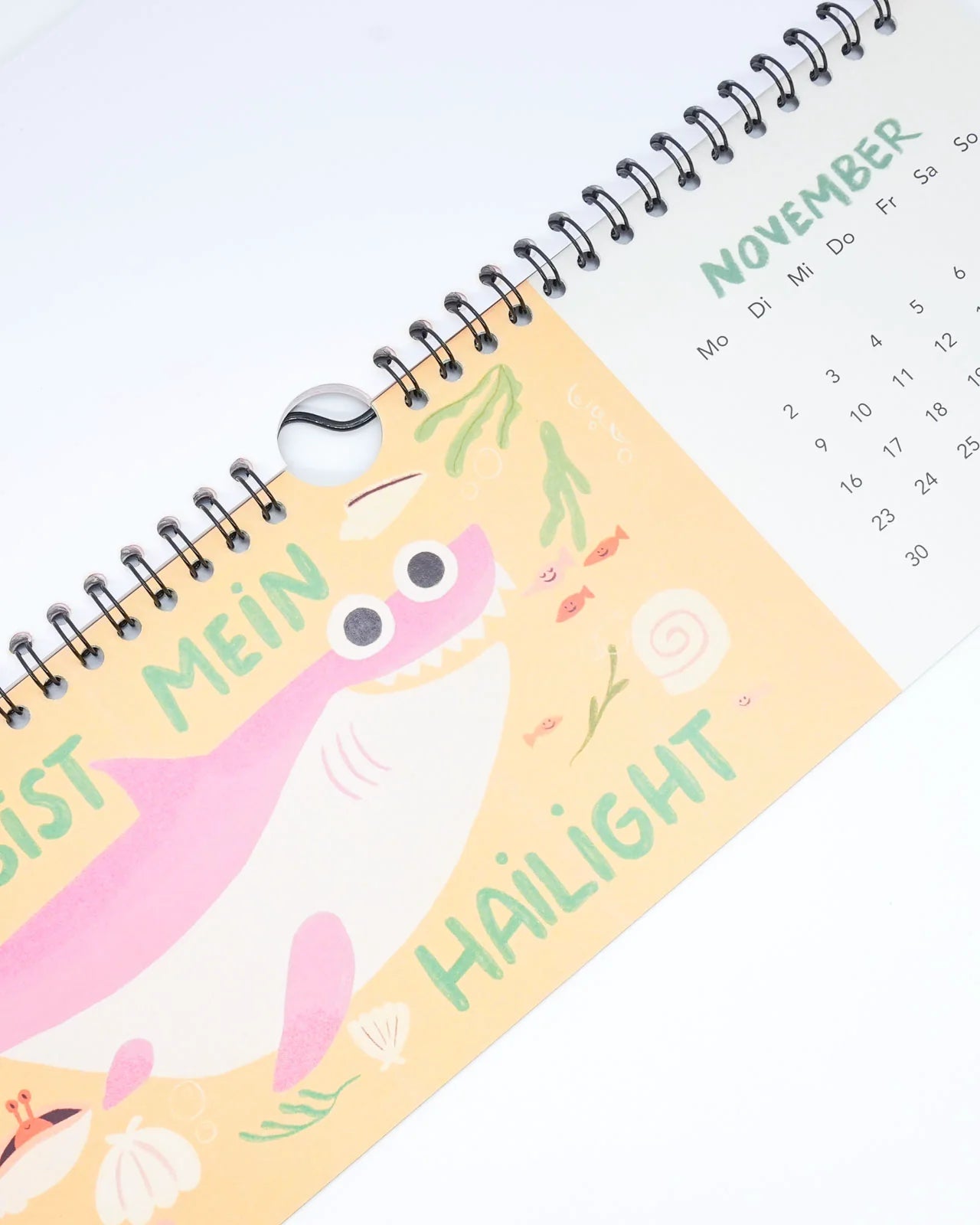 Slinga Illustration - GraFischer Geburtstagskalender (2026) - Kalender - ROSA ECK Concept Store