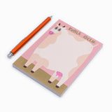 Slinga Illustration - KUHLE IDEEN Notizblock (A6) - Notizblock - ROSA ECK Concept Store