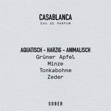 sober - CASABLANCA Eau de Parfum - ROSA ECK - , ,