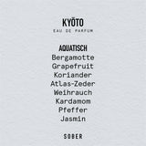 sober - KYŌTO Eau de Parfum - ROSA ECK - Rosa, Weiß,