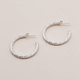 Sonstige - BIG LIV Creolen - ROSA ECK - Silber, ,