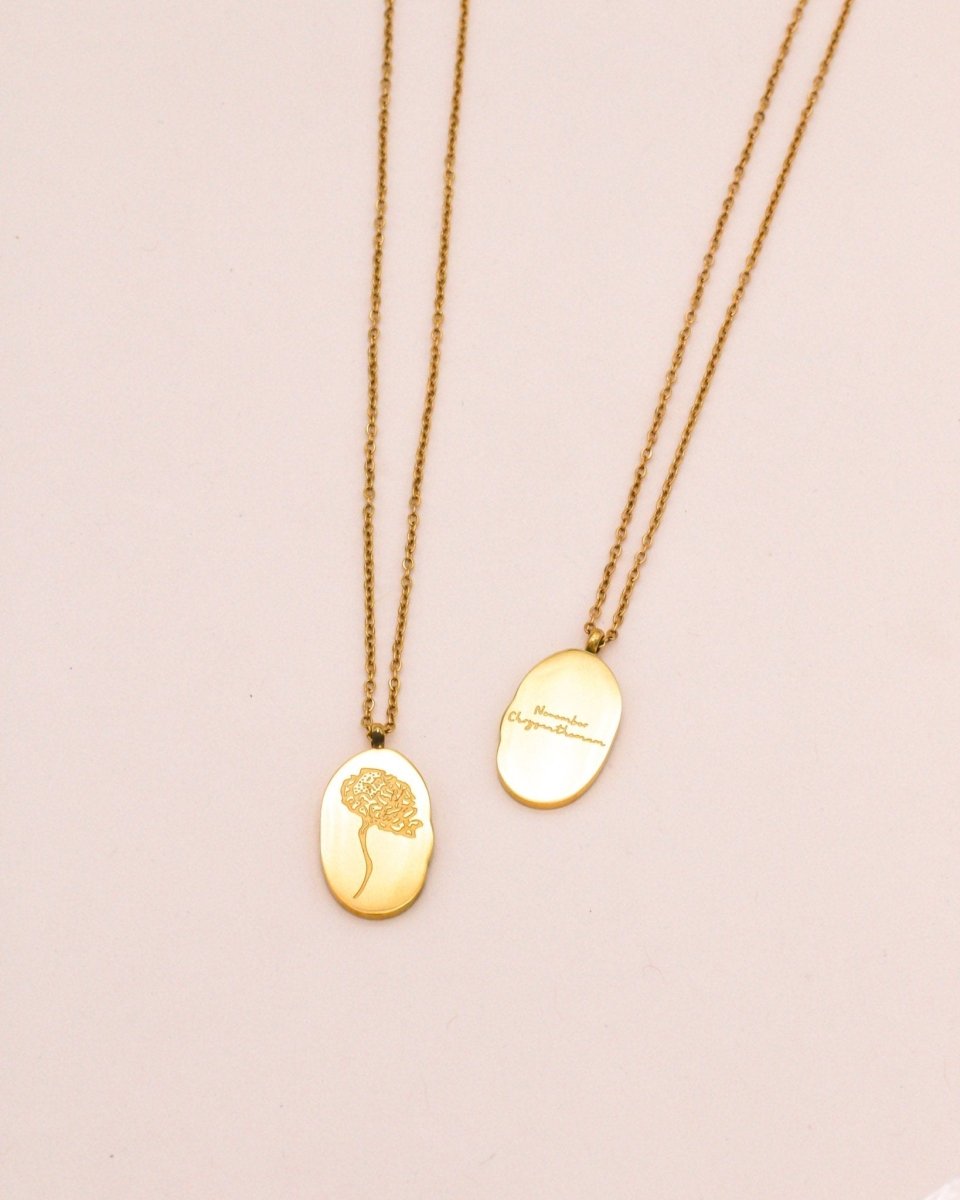 Sonstige - BIRTHMONTH Necklace - ROSA ECK - Gold, ,