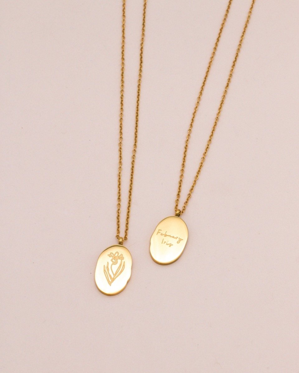 Sonstige - BIRTHMONTH Necklace - ROSA ECK - Gold, ,