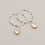 Sonstige - CLEO Creolen - ROSA ECK - Silber, ,
