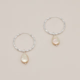 Sonstige - CLEO Creolen - ROSA ECK - Silber, ,