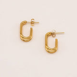 Sonstige - CLIP Earrings - ROSA ECK - Gold, ,