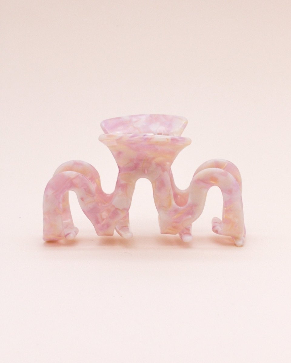 Sonstige - COTTON CANDY Swirl Clip - ROSA ECK - , ,