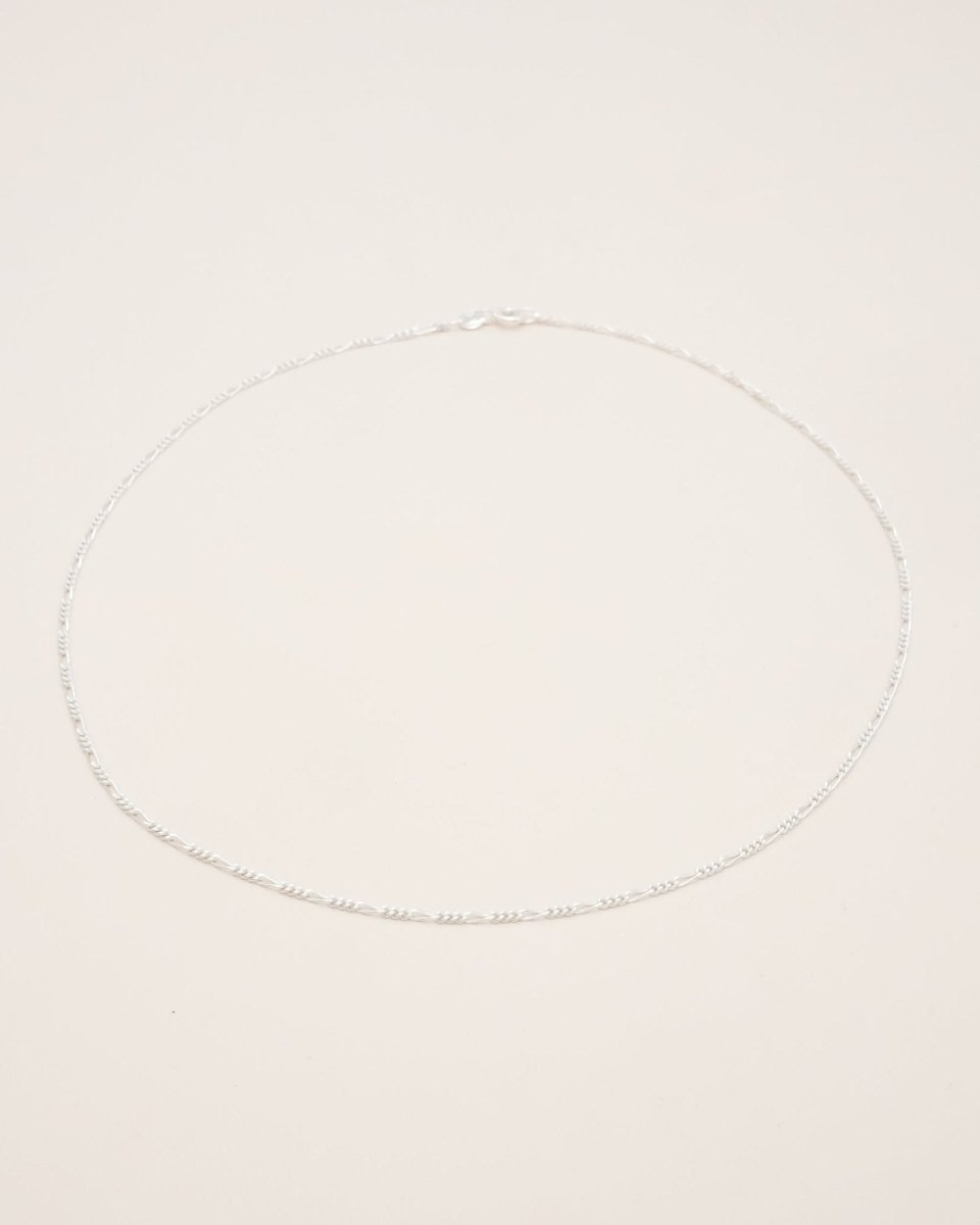Sonstige - FIGARO Silver Necklace - ROSA ECK - , ,