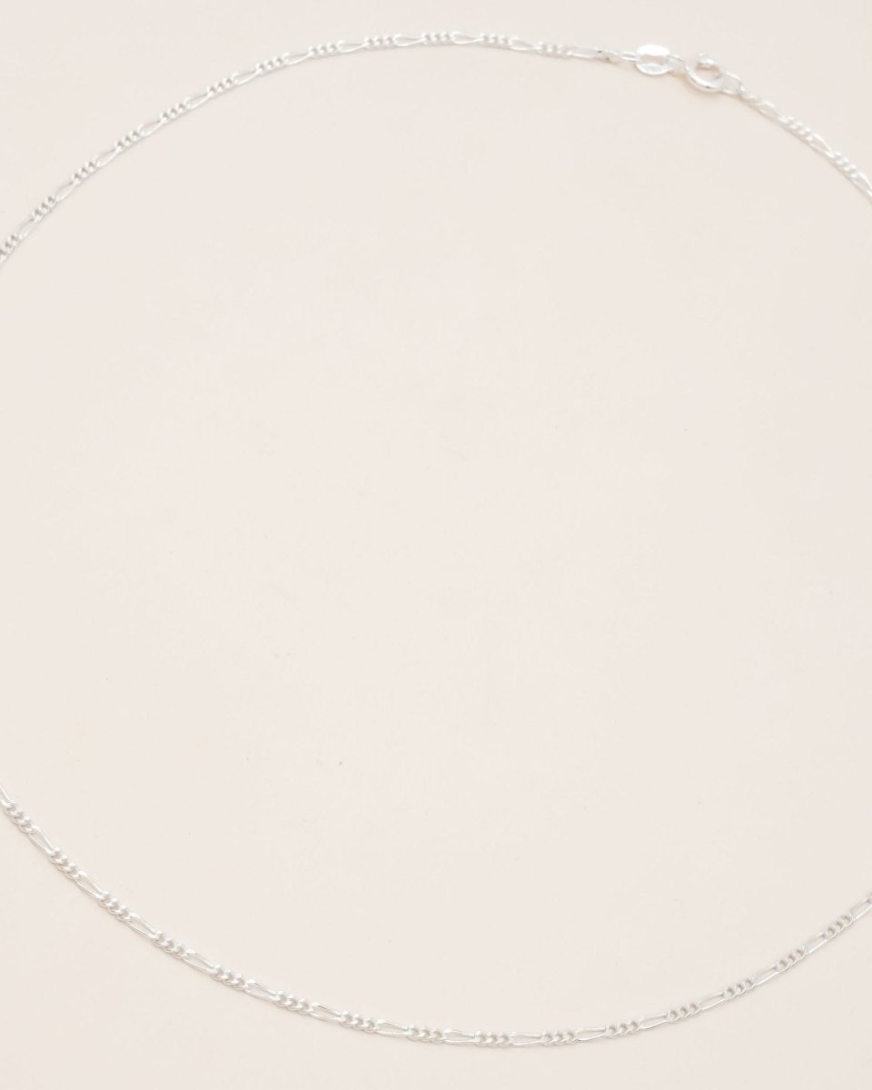 Sonstige - FIGARO Silver Necklace - ROSA ECK - , ,