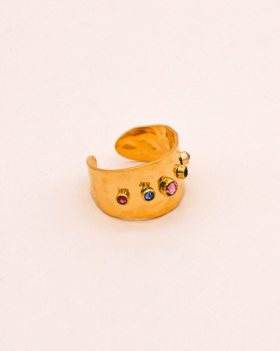 Sonstige - KYRA Ring - ROSA ECK - Gold, ,