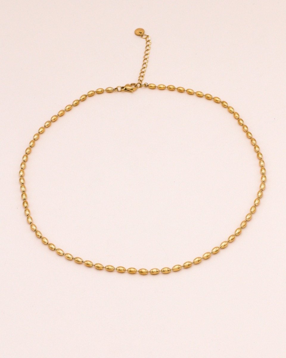 Sonstige - LENE Necklace - ROSA ECK - Gold, ,