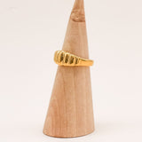 Sonstige - LINN Ring - ROSA ECK - Gold, ,