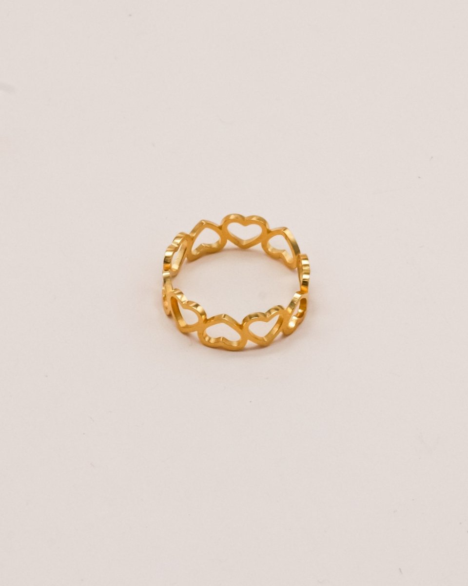 Sonstige - LOVING Ring - ROSA ECK - Gold, ,