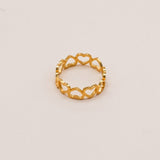 Sonstige - LOVING Ring - ROSA ECK - Gold, ,