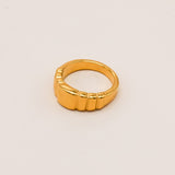 Sonstige - NIKI Ring - ROSA ECK - Gold, ,
