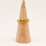 Sonstige - NIKI Ring - ROSA ECK - Gold, ,