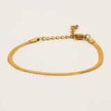 Sonstige - SNAKE Bracelet - ROSA ECK - Gold, ,